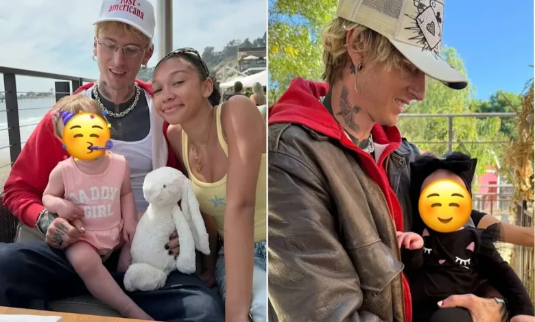 MGK Celebrates Daughter Saga Blade's First Birthday with Never-Before-Seen Photos from the Last Year