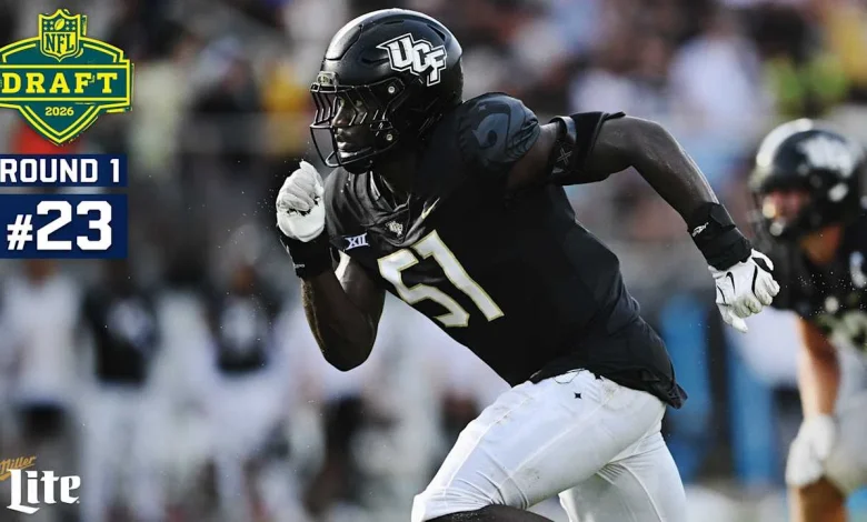 Malachi Lawrence drafted by Cowboys in 2026 first round