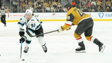 Mammoth upbeat, eager to learn from loss in Stanley Cup Playoff debut