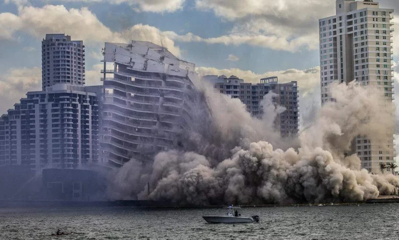 Mandarin Oriental hotel in Brickell Key brought down