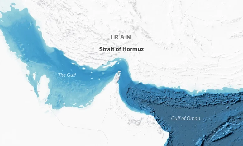Mapping the Strait of Hormuz at near standstill after ceasefire