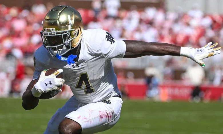 Marcus Freeman: 'Unicorn' RB Jeremiyah Love could be an elite wide receiver