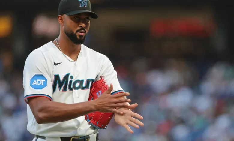 Marlins' Sandy Alcantara aims to lead by example vs. White Sox