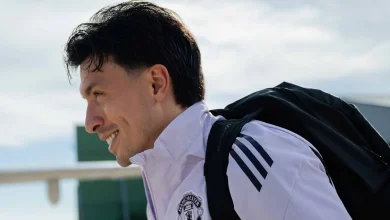 Martinez trains with the squad in Dublin