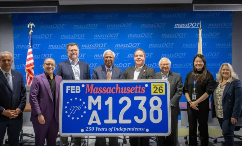 Mass. 250th license plate cruises to become the most popular in history