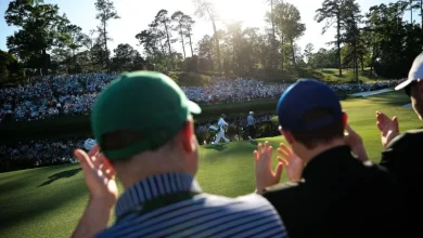 Masters Sunday Rory McIlroy and Cameron Young sit atop the leaderboard as the final round tees off