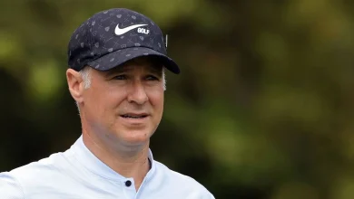 Masters champion 'walking with a limp' after awkward injury at Champions Dinner