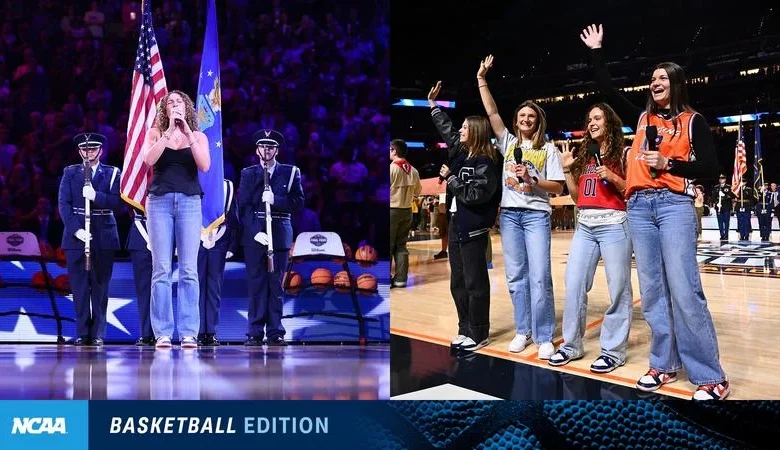 Meet the national anthem singers at the Men’s and Women’s Final Fours — and the DII Men’s Basketball Championship