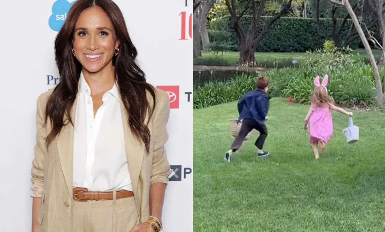 Meghan Markle Shares Glimpse of Prince Archie and Princess Lilibet's Easter Fun, Including a Nature-Filled Egg Hunt