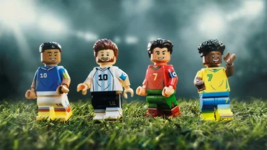Messi, Ronaldo, Mbappe & Vini Jr. Immortalised by LEGO