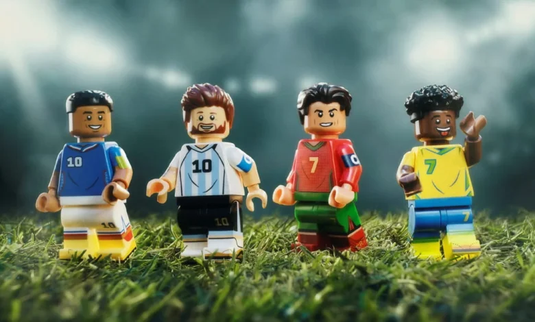 Messi, Ronaldo, Mbappe & Vini Jr. Immortalised by LEGO