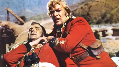 Michael Caine was mocked on set by Zulu extras and was so nervous he got sick