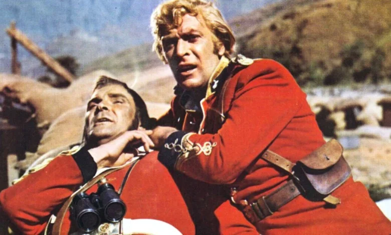Michael Caine was mocked on set by Zulu extras and was so nervous he got sick