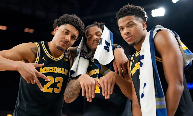 Michigan Looks Unstoppable Barreling Into Men’s Hoops Title Game Against UConn