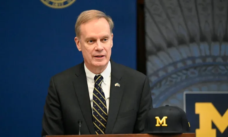 Michigan president-elect diagnosed with cancer