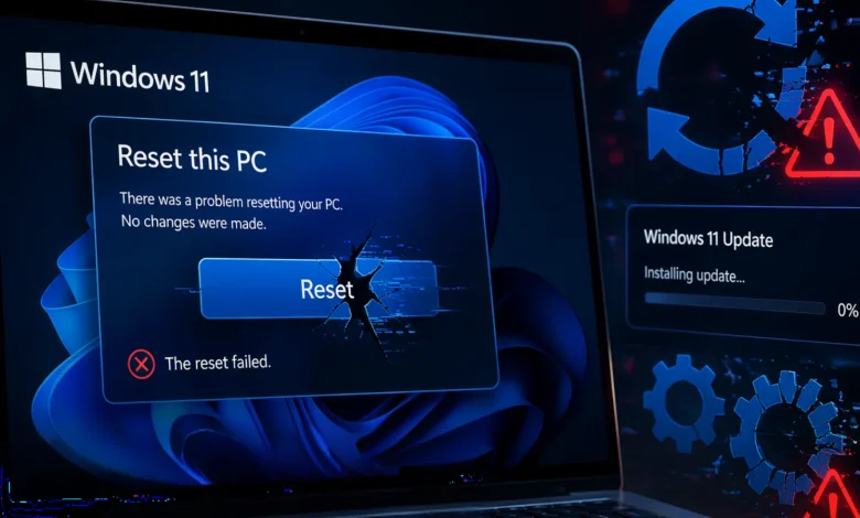 Microsoft Confirms Recent Windows 11 Updates Break Push Button Reset