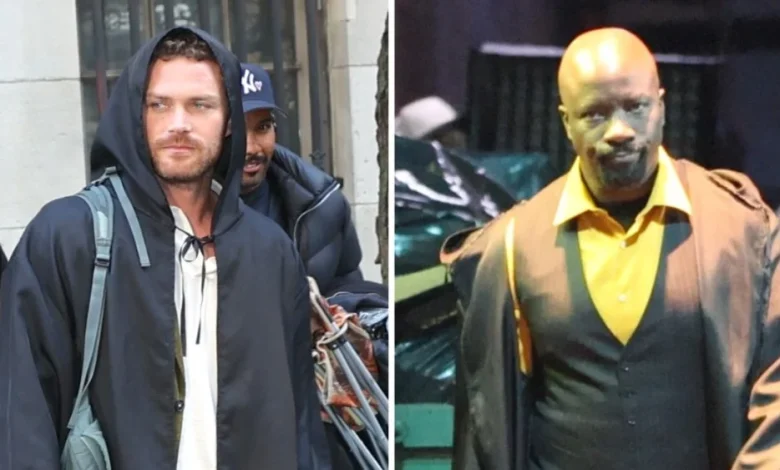 Mike Colter and Finn Jones Spotted on 'Daredevil: Born Again' Set