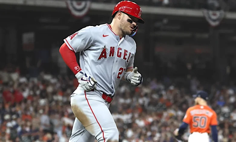 Mike Trout Goes for a Walk