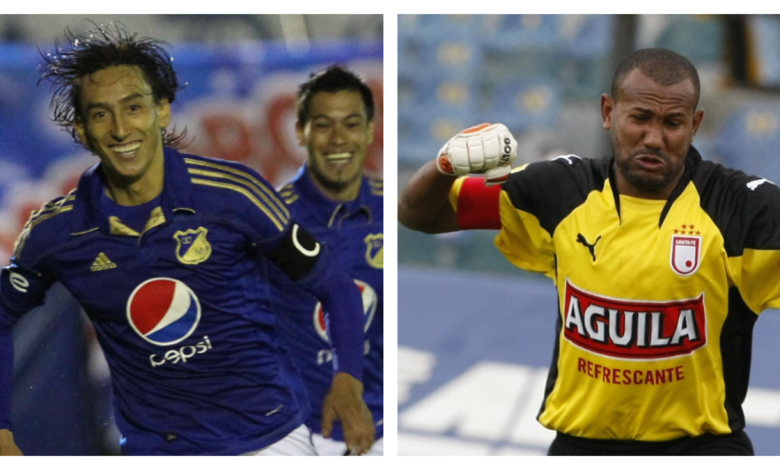 Millonarios vs. Santa Fe, un clásico decisivo: Rafael Robayo y Agustín Julio, símbolos del pasado, le ponen picante al duelo capitalino