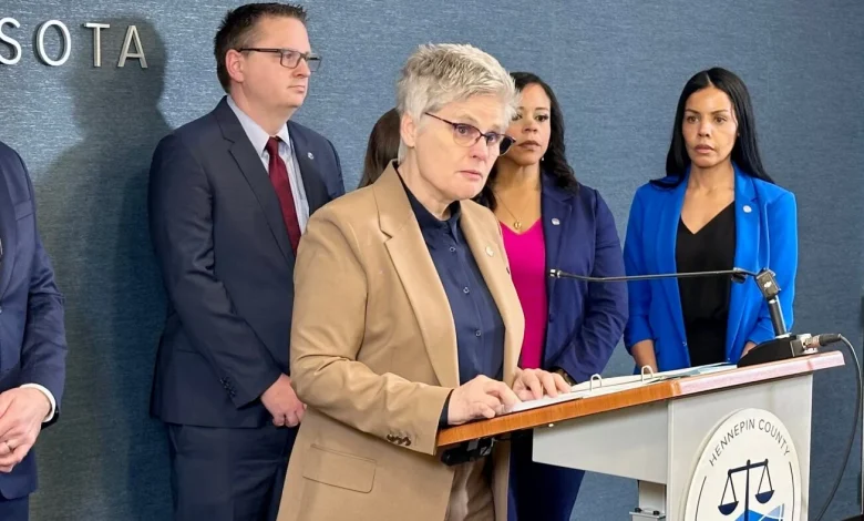 Minnesota charges federal officer with assault for pointing gun at vehicle during immigration surge : NPR