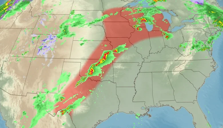 Multi-day severe storm threat to batter central US with hail, damaging wind and tornadoes