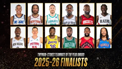 NBA names 12 finalists for 2025-26 Twyman-Stokes Teammate of the Year Award