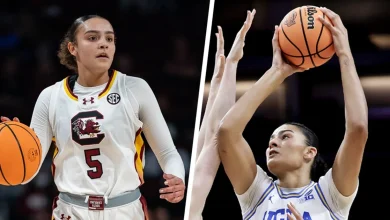 NCAA Tournament: UCLA holds early lead on South Carolina in the women's championship