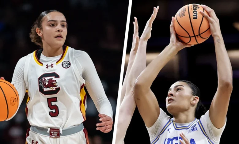 NCAA Tournament: UCLA holds early lead on South Carolina in the women's championship