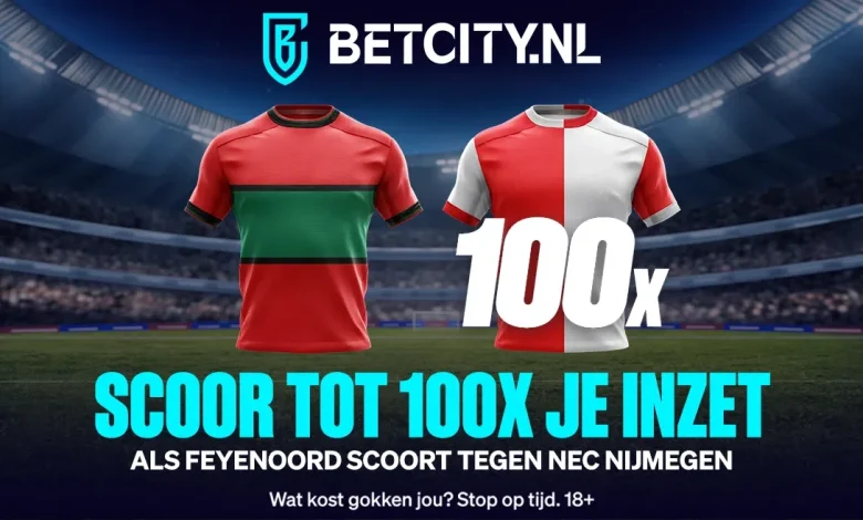 NEC in rechterrijtje qua tegengoals: 100x de inzet voor goal Feyenoord!