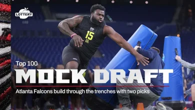 NFL Mock Draft: Falcons build up the trenches with two picks in Top 100 