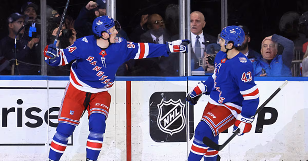 NHL: Red Wings 1, Rangers 4