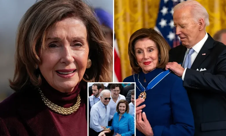 Nancy Pelosi says she's finally spoken to Joe Biden following feud over former prez's 2024 campaign exit