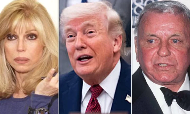 Nancy Sinatra Walks All Over Donald Trump For Frank Sinatra Post