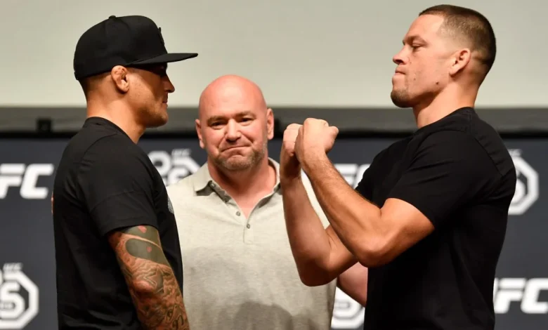 Nate Diaz trashes ‘sorry little b*tch’ Dustin Poirier, ‘bitter’ Daniel Cormier