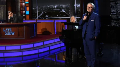 Nathan Lane Sings for Stephen Colbert as 'Late Show' Nears End