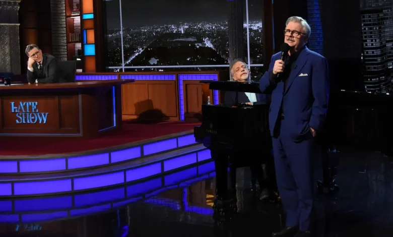 Nathan Lane Sings for Stephen Colbert as 'Late Show' Nears End