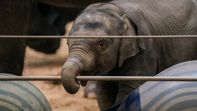 National Zoo’s first baby elephant in almost 25 years takes the stage