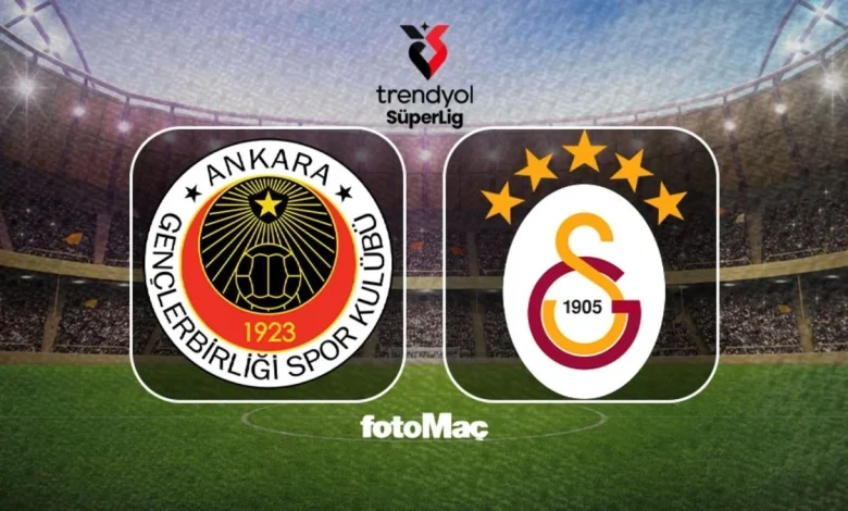 Natura Dünyası Gençlerbirliği-Galatasaray maçı CANLI İZLE