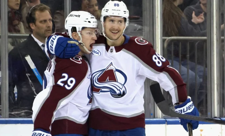 Necas continuing ‘unreal’ season with Avalanche in Western 1st Round