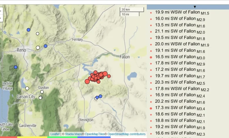 Nevada earthquake now measured at 5.68 magnitude, see the latest