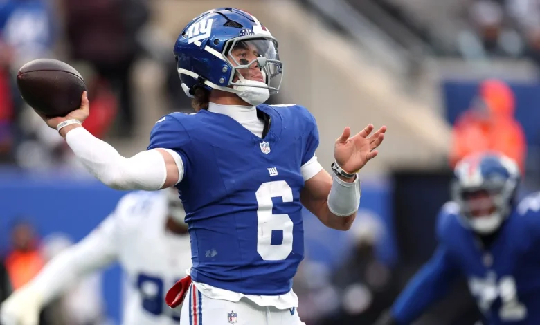 New Giants offensive coordinator Matt Nagy on Jaxson Dart: "This kid is different"