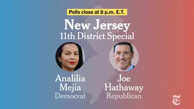 New Jersey 11th Congressional District Special 2026: Live Election Results, Mejia vs. Hathaway