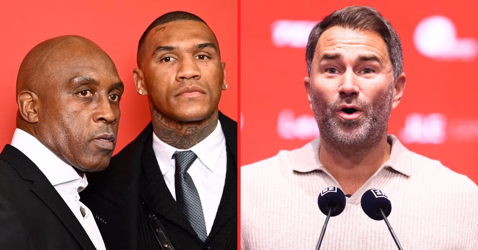 Nigel Benn finally reacts to Conor Benn splitting from Eddie Hearn
