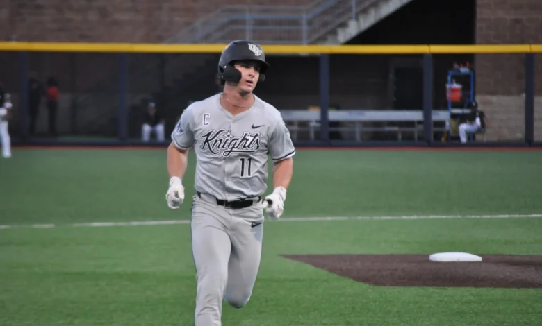 No. 23 UCF blanks 13th-ranked Mountaineers, 5-0, to claim series opener