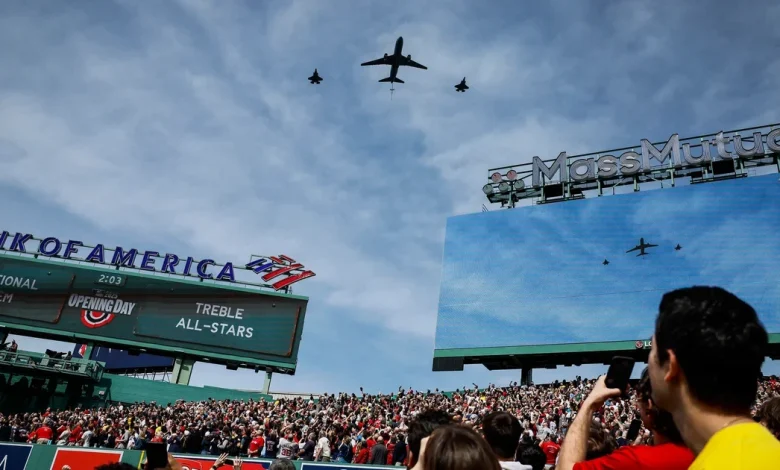 No military flyover for Boston Red Sox home opener at Fenway Park this year