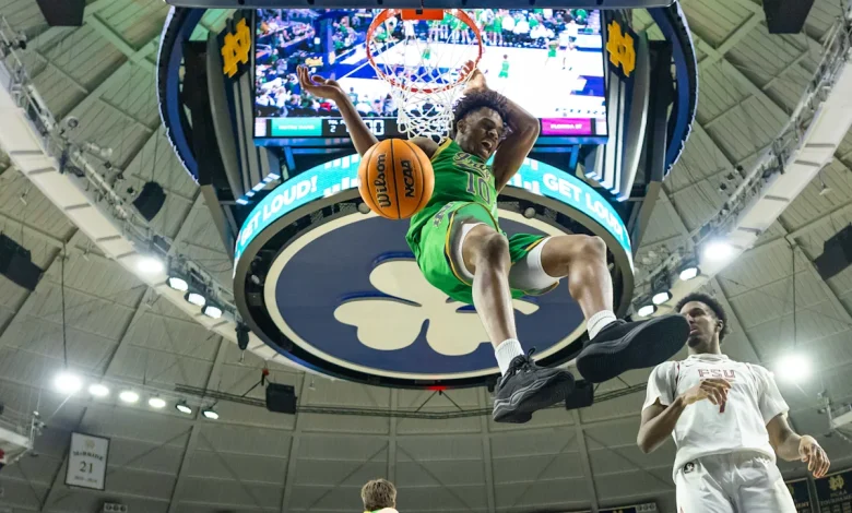 Notre Dame Basketball’s Jalen Haralson is going to enter the transfer portal