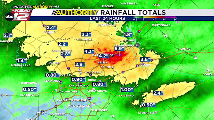 OVERNIGHT: Rain winding down, but expect a damp start to Tuesday