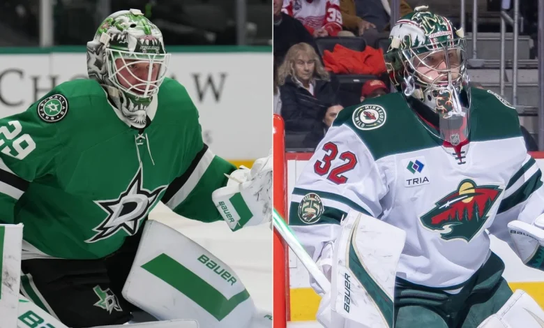 Oettinger vs. Gustavsson goalie matchup in Western Conference 1st Round