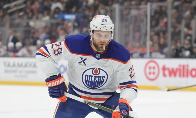 Oilers notebook: Leon Draisaitl appears ready for Game 1 return