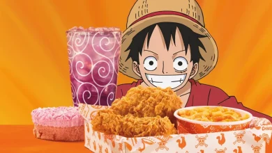 'One Piece' teams up with Popeyes for meal, menu items fit for pirates